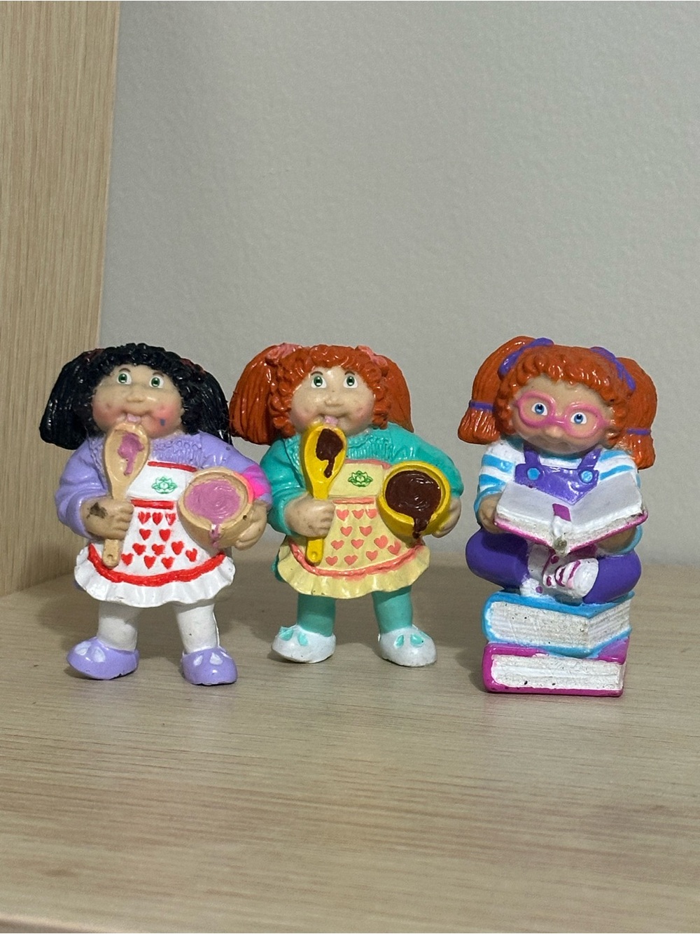 Cabbage patch kids Figurine Set - Kids Toys cute collectables set of 3